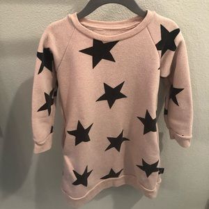 Nununu star sweater dress